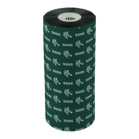 Красящая лента (Риббон) Zebra 5095 Resin High-Performance (110mm x 300m, resin, втулка 1