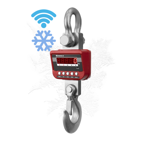Весы крановые МАССА-К ЕКМ-1500/2-W (Морозостойкие с Wi-Fi)